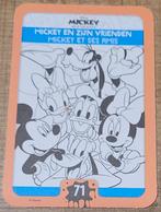 Mickey Mouse en vrienden: Disney Colour Magic verzamelkaart, Ophalen of Verzenden, Mickey Mouse, Gebruikt, Plaatje of Poster