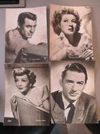 11 grote foto,s chocolaterie Clovis Pepinster Filmsterren, Verzamelen, Foto's en Prenten, Verzenden, Foto, Zo goed als nieuw, 1940 tot 1960