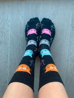 Happy Socks zwart met poezen maat 41-46, Kleding | Heren, Sokken en Kousen, Happy Socks, Ophalen of Verzenden, Zo goed als nieuw