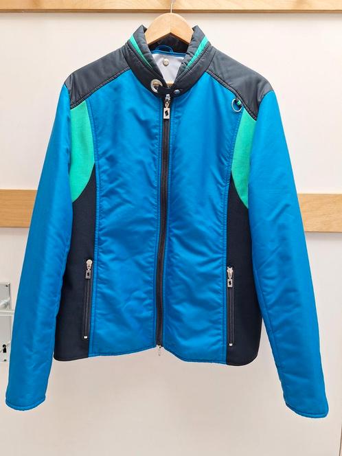 Eightie's Mt. Large Vintage herenjas (Unisex), Kleding | Heren, Truien en Vesten, Gedragen, Maat 52/54 (L), Blauw, Ophalen of Verzenden