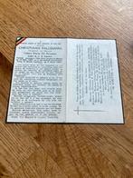 Oorlogsslachtoffer Ekeren, Pallemans, ellrich, 1945, Verzamelen, Verzenden, Bidprentje