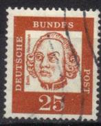 Duitsland Bundespost 1961-1964 - Yvert 226 - Beroemde D (ST), Timbres & Monnaies, Timbres | Europe | Allemagne, Affranchi, Envoi