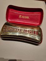 Mondharmonica Comet Hohner, Muziek en Instrumenten, Blaasinstrumenten | Mondharmonica's, Chromatisch, Met koffer of doosje, C-mondharmonica