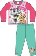 44 Cats Pyjama -Mint/Roze-  86/92 - 92/98 - 98/104 - 104/110, Enfants & Bébés, Vêtements enfant | Taille 98, Fille, Vêtements de nuit ou Sous-vêtements