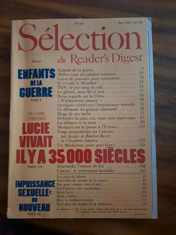 Reader Digest 1983-1986  disponible aux enchères