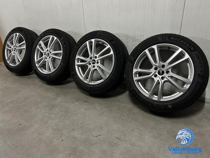 8mm! Audi Q5 80A 19 inch velgen 5x112 winterbanden 235/55R19, Auto-onderdelen, Banden en Velgen, Banden en Velgen, Winterbanden