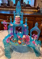 My Little Pony kasteel+6 pony’tjes+accessoires., Kinderen en Baby's, Ophalen of Verzenden, Gebruikt