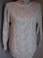 Vintage pull / beige / medium, Kleding | Dames, Ophalen of Verzenden, Gedragen, Maat 38/40 (M), Beige
