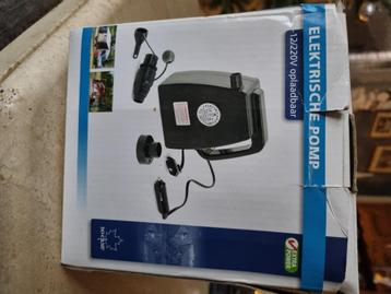 Elektrische pomp, Caravans en Kamperen, Ophalen of Verzenden, Zo goed als nieuw