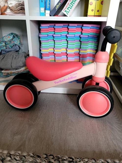 Turbo Toddler loopfiets max. 30kg 1 tot 3 jaar, Kinderen en Baby's, Speelgoed | Buiten | Voertuigen en Loopfietsen, Zo goed als nieuw