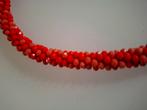 collier en corail, Ophalen of Verzenden, Zo goed als nieuw