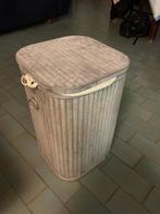 Leuke wasmand grijs hout, Ophalen, Gebruikt, Grijs, Overige typen