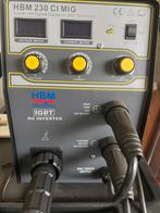 Hbm halfautomaat, Doe-het-zelf en Bouw, Gereedschap | Lasapparaten, Ophalen, Zo goed als nieuw, Tig