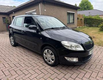 Skoda Fabia 	II Ambition 1.2 Benzine ,1ste Eigenaar,108000, Autos, Euro 5, Achat, Boîte manuelle, Noir