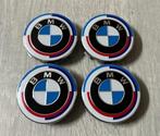 50 jaar BMW Blauwe Naafdoppen / Naafkappen 68mm, Verzenden, Nieuw
