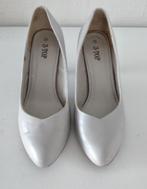 grijze pumps met hoge hak / 39, Kleding | Dames, Ophalen, Pumps, Zo goed als nieuw, Grijs