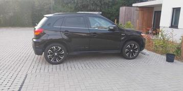 Mitsubishi asx 1.6benzine te koop met 2dehands keuring, Auto's, Mitsubishi, Euro 5, Stof, Zwart, Zwart