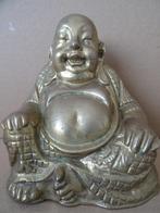 Bronzen Boeddhabeeld brons lachende Boeddha 14cm verguld?, Huis en Inrichting, Ophalen of Verzenden, Gebruikt