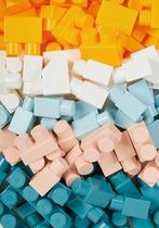 Ecoiffer | bouwstenen 50 stuks | GRATIS LEVERING, Kinderen en Baby's, Speelgoed | Bouwstenen, Abrick, -, Verzenden, -