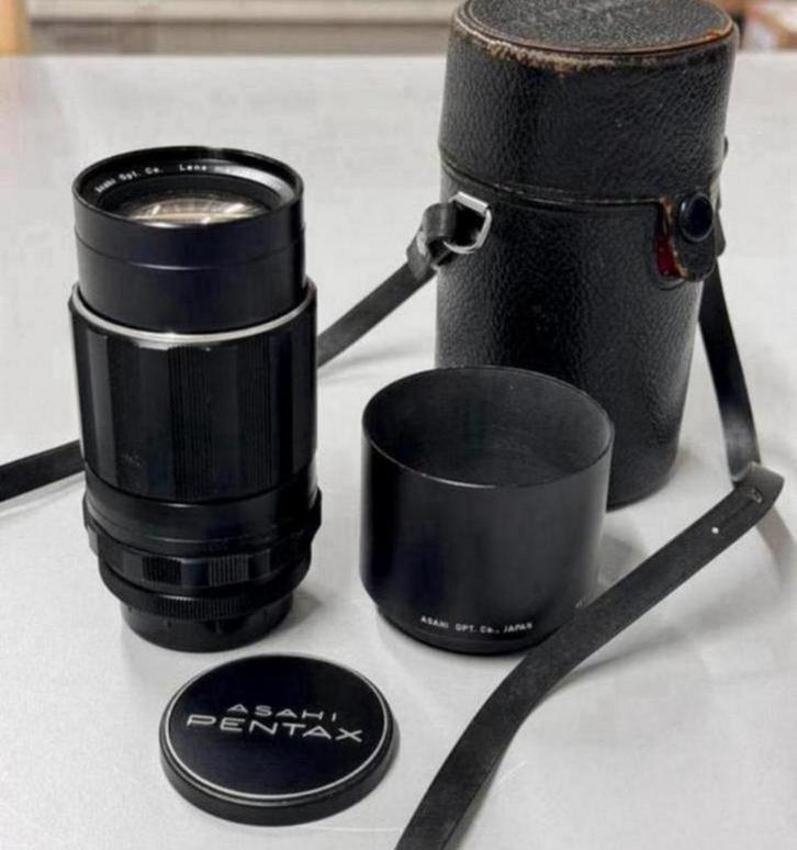Pentax Super Takumar 135mm lens set - F3.5 M42 135 mm f 3.5, Audio, Tv en Foto, Foto | Lenzen en Objectieven, Zo goed als nieuw