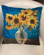 4 NIEUWE sierkussens, dubbelzijdig, prijs: 5 €/st, Ophalen of Verzenden, Nieuw, Vierkant