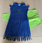 2-delige set Gymp: groene legging + paars kleedje - 152, Kinderen en Baby's, Kinderkleding | Maat 152, Gebruikt, Meisje, Ophalen of Verzenden