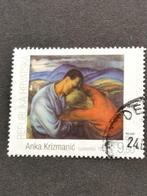 Kroatië 2011 - kunst, Postzegels en Munten, Postzegels | Europa | Overig, Ophalen of Verzenden, Joegoslavië, Gestempeld