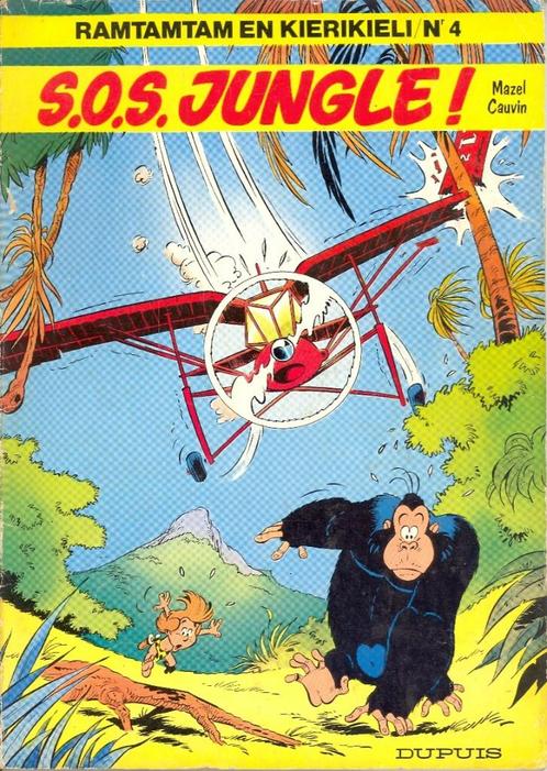 Ramtamtam en Kierikieli nr 4 - S.O.S. jungle!., Boeken, Stripverhalen, Gelezen, Eén stripboek, Ophalen of Verzenden