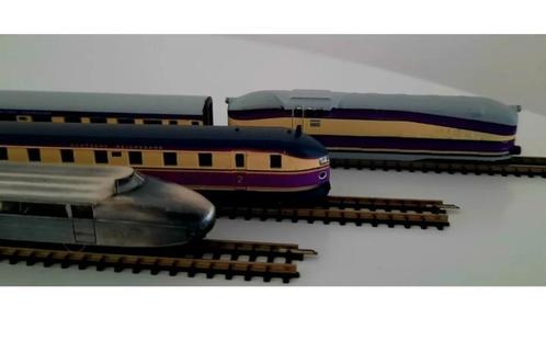 Märklin 8876 Zeppelin+Minitrains Wegmann,Hamburger, Hobby en Vrije tijd, Modeltreinen | Overige schalen, Zo goed als nieuw, Rails