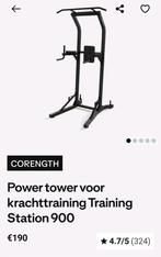 Powertower voor krachttraining, Ophalen, Zo goed als nieuw, Aluminium, Krachtstation