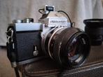 Nikon Nikkormat met Nikon 50 1.4 en diverse lenzen, Audio, Tv en Foto, Ophalen of Verzenden, Zo goed als nieuw, Nikon