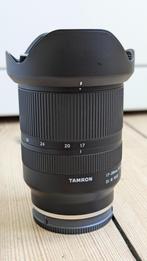 Objectif grand-angle tamron 17-28mm 2.8 monture SONY, Ophalen, Zo goed als nieuw, Groothoeklens, Zoom