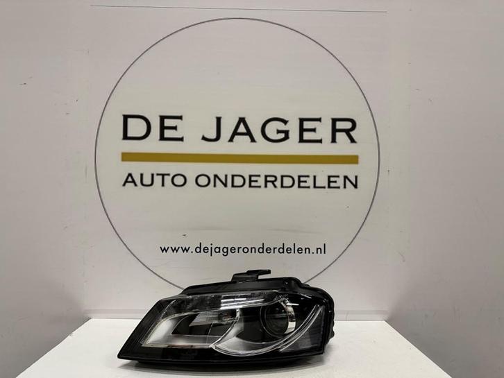 AUDI A3 8P FACELIFT LED BI XENON KOPLAMP LINKS 8P0941003, Auto-onderdelen, Verlichting, Audi, Gebruikt