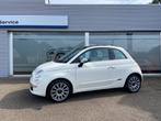 Fiat 500 1.2i Lounge- Aut Airco-Pano dak-Leder- Parkeerhulp, Voorwielaandrijving, 4 zetels, 4 cilinders, Wit