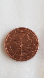 4, 1 eurocenten Duitsland 2002, Postzegels en Munten, Munten | Europa | Euromunten, Ophalen of Verzenden, Duitsland