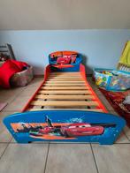 Peuterbed cars, Kinderen en Baby's, Ophalen, Zo goed als nieuw, Matras