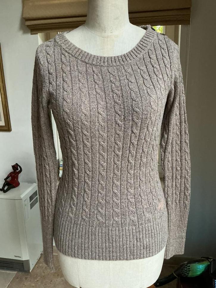 Trui van America today, maat 38, Kleding | Dames, Truien en Vesten, Gedragen, Maat 38/40 (M), Bruin, Ophalen of Verzenden