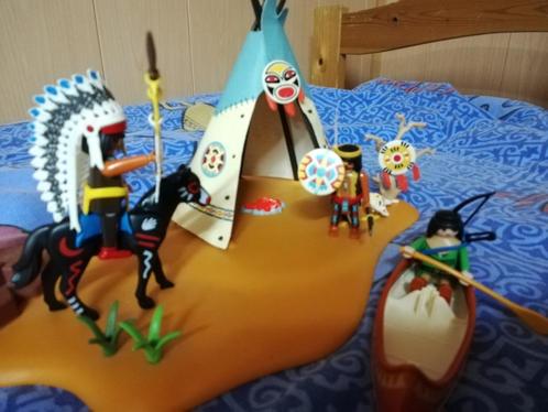 * Playmobil: Superset Indianenstam, Kinderen en Baby's, Speelgoed | Playmobil, Gebruikt, Complete set, Ophalen of Verzenden