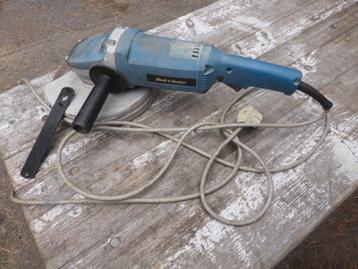 grote slijpmachine black&decker Ø 230mm in goede werkende beschikbaar voor biedingen