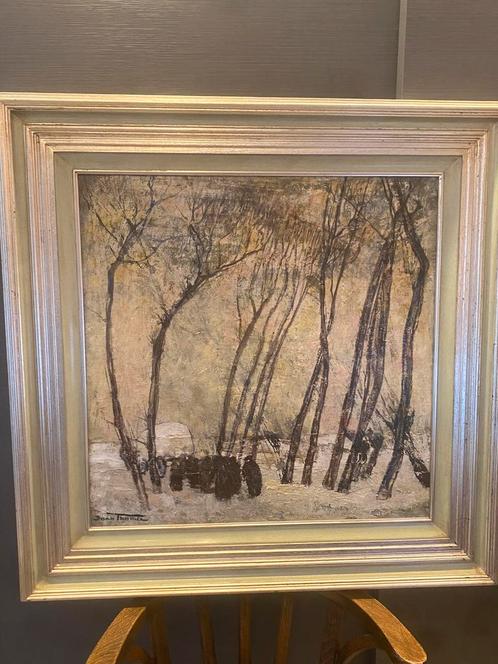 Schilderij van Daan Thulliez, Antiek en Kunst, Kunst | Schilderijen | Klassiek, Ophalen