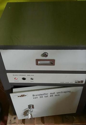 Brandkast/afstortkluis met tijdslot beschikbaar voor biedingen