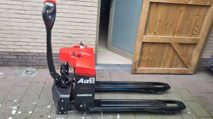 Transpalette électrique quasi-neuve, Bricolage & Construction, Transpalettes, Comme neuf, Enlèvement ou Envoi