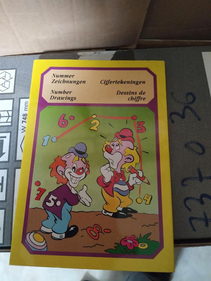 cijfertekeningen om te maken, leerrrijke speelblok nieuw, Kinderen en Baby's, Speelgoed | Educatief en Creatief, Ophalen of Verzenden