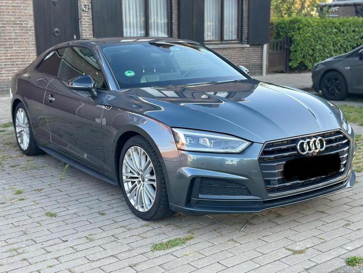 Audi A5 coupe 2018 S-LINE, Auto's, Audi, Particulier, A5, Benzine, Euro 6, Coupé, Automaat, Zwart, Ophalen