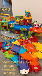 Vtech Toet toet auto’s met extra wegdelen en 6 auto’s, Kinderen en Baby's, Speelgoed | Vtech, Ophalen, Gebruikt