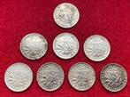 Collection Monnaie - Pièces de 50 Centimes Semeuse 1899-1918, Antiquités & Art, Argent, Enlèvement ou Envoi