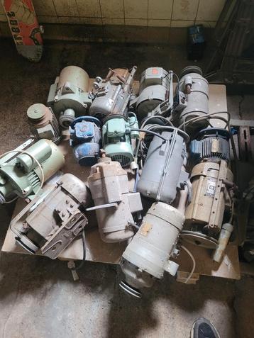 Gros lot de moteurs électriques machine  beschikbaar voor biedingen