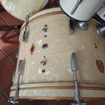 Vintage sonorus drumstel 50's met bijpassende Bongo's, Muziek en Instrumenten, Ophalen, Gebruikt