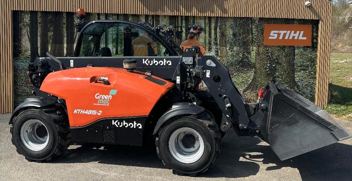 Télescopique Kubota TH4815-2 démonstration, Zakelijke goederen, Machines en Bouw | Kranen en Graafmachines, Verreiker, Ophalen