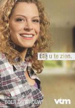 Mooie kaart DINA TERSAGO - BOER ZKT VROUW  -  VTM, Ophalen of Verzenden
